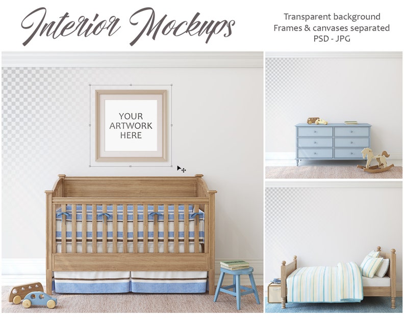 Nursery Mockup Interior Mockup Frame Mockup Wall Mockup Etsy