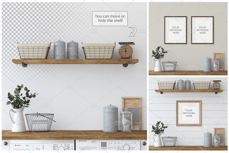 Download Farmhouse mockup interior mockup frame mockup wall mockup | Etsy