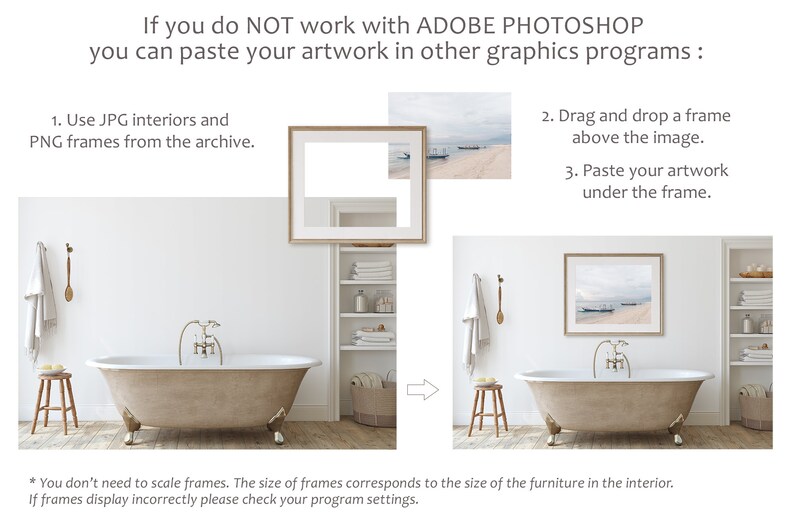Download Bathroom mockup interior mockup wall mockup frame mockup ...