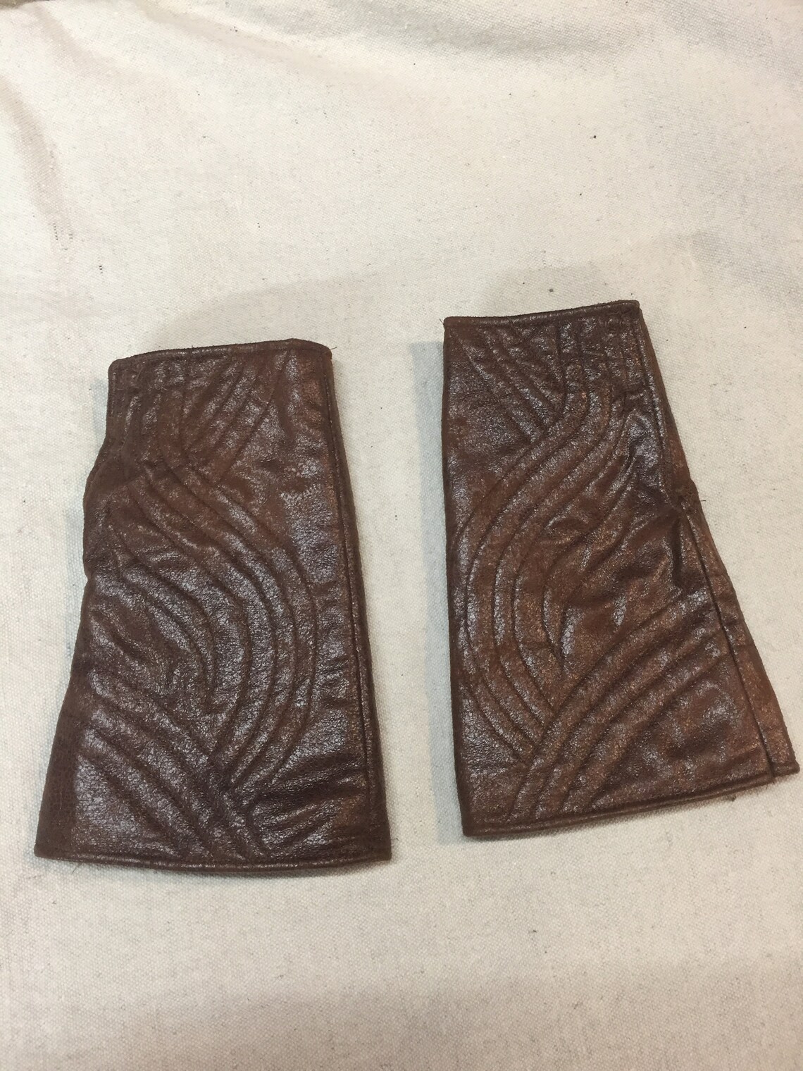 Custom made for YOU Set of 2 Gauntlet/Forearm cuffs with Etsy