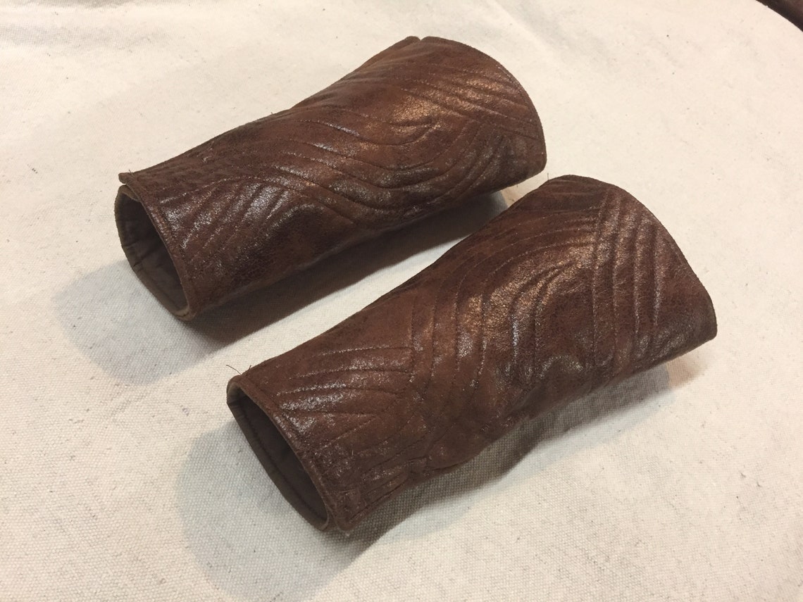 Custom made for YOU Set of 2 Gauntlet/Forearm cuffs with Etsy