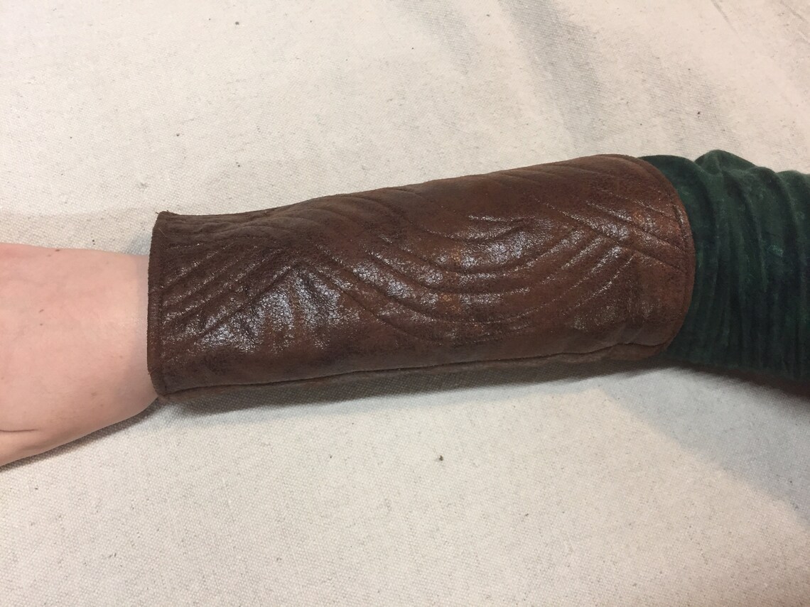 Custom made for YOU Set of 2 Gauntlet/Forearm cuffs with Etsy