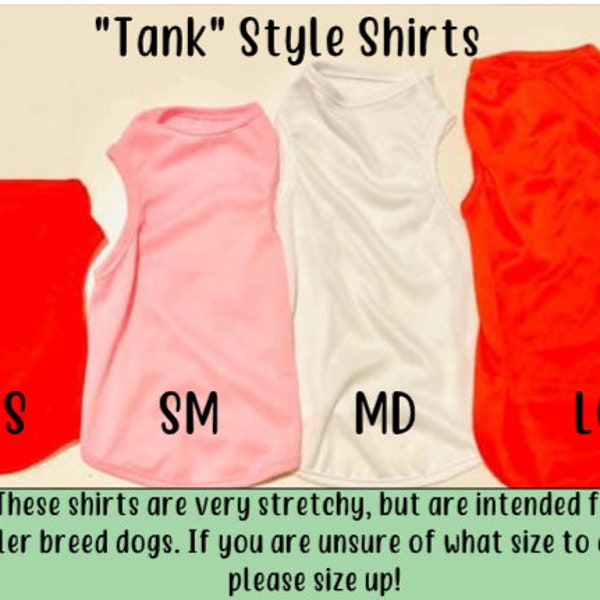 Personalized Dog Shirts, Custom Dog Shirts, Your Text Here Dog Shirts, Dog Clothes, Puppy Shirts