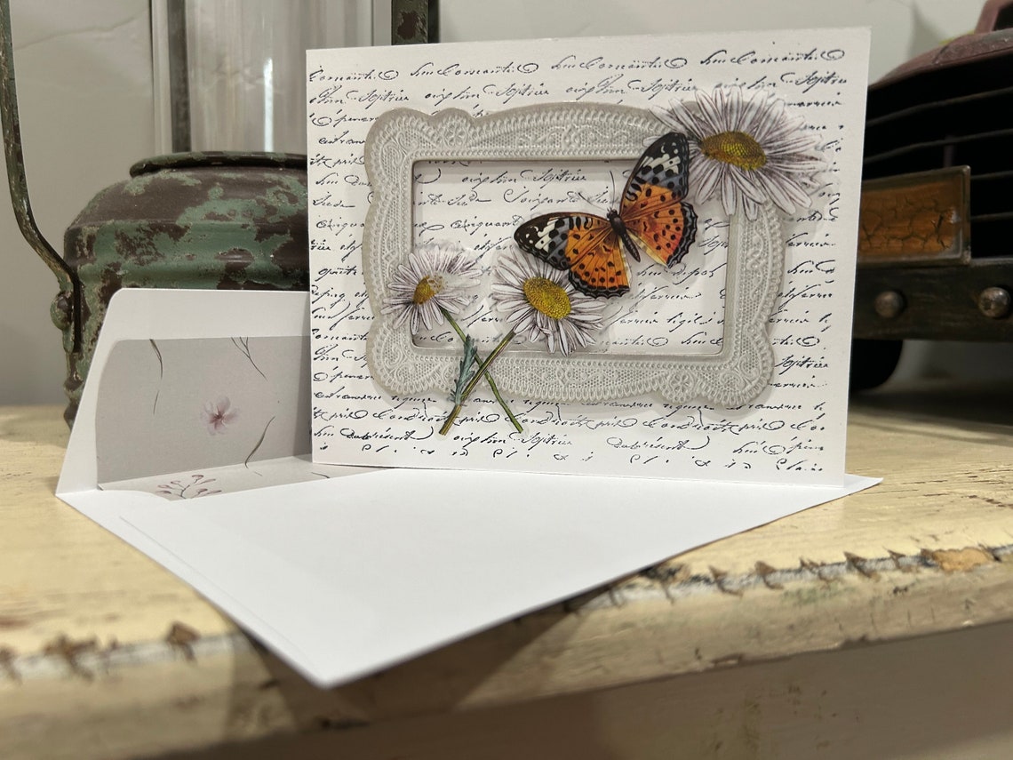 Handmade Opencard Handmade Cards - Etsy