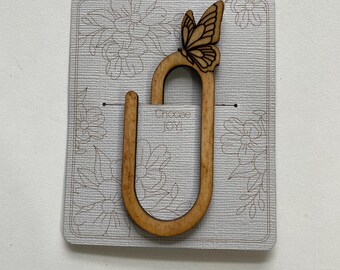 Laser Engraved Wooden Bookmark – Natural Wood Gift for Book Lovers - Etsy