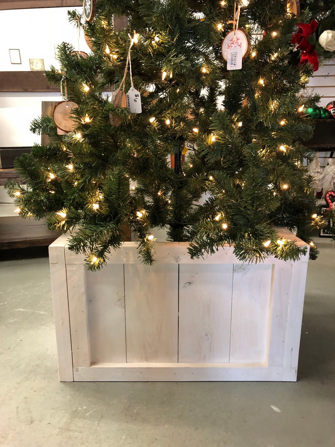 Christmas Tree Box Skirts Etsy