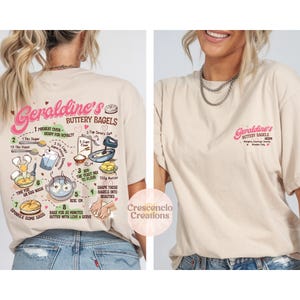 Geraldine’s Buttery Bagels Recipe T-Shirt