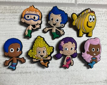 bubble guppies croc charms