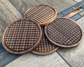 Wooden Coasters Fathers Day Gift Wooden Gift for Fathers Day Unique Gift for Dad Handmade Gift for Fathers Day Gift for Husband