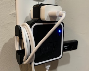 Módulo Blink Sync de 2 tomas de corriente: Impreso en 3D, organizador de cables