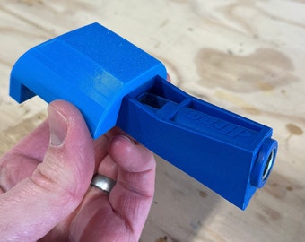Plantilla para agujeros de bolsillo de 3/4" para Kreg Jig Mini, herramienta para trabajar la madera