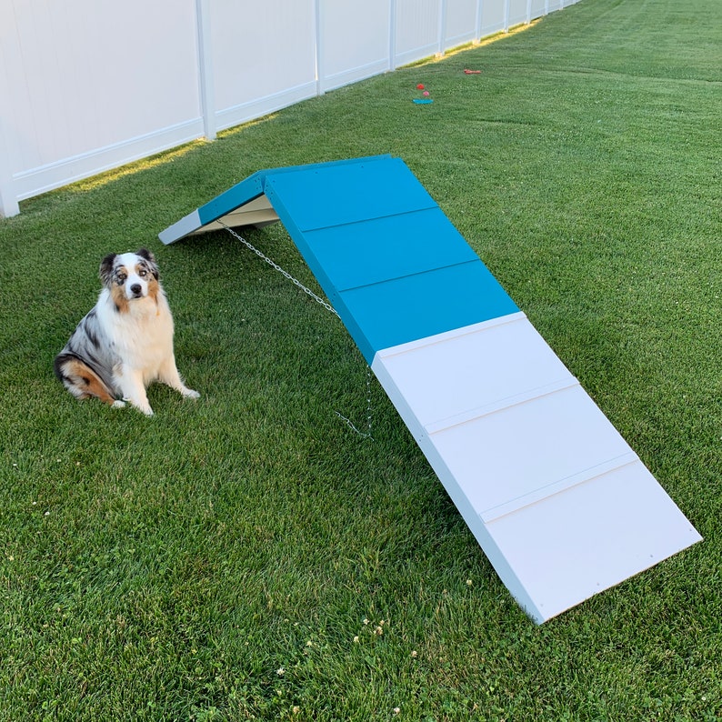 Woodworking Plans DIY Agility A Frame for Dogs Build Plans Digital Download Instant Download
