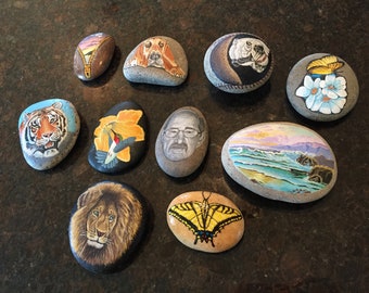 Custom Rock Painting - Stuur ons je eigen foto