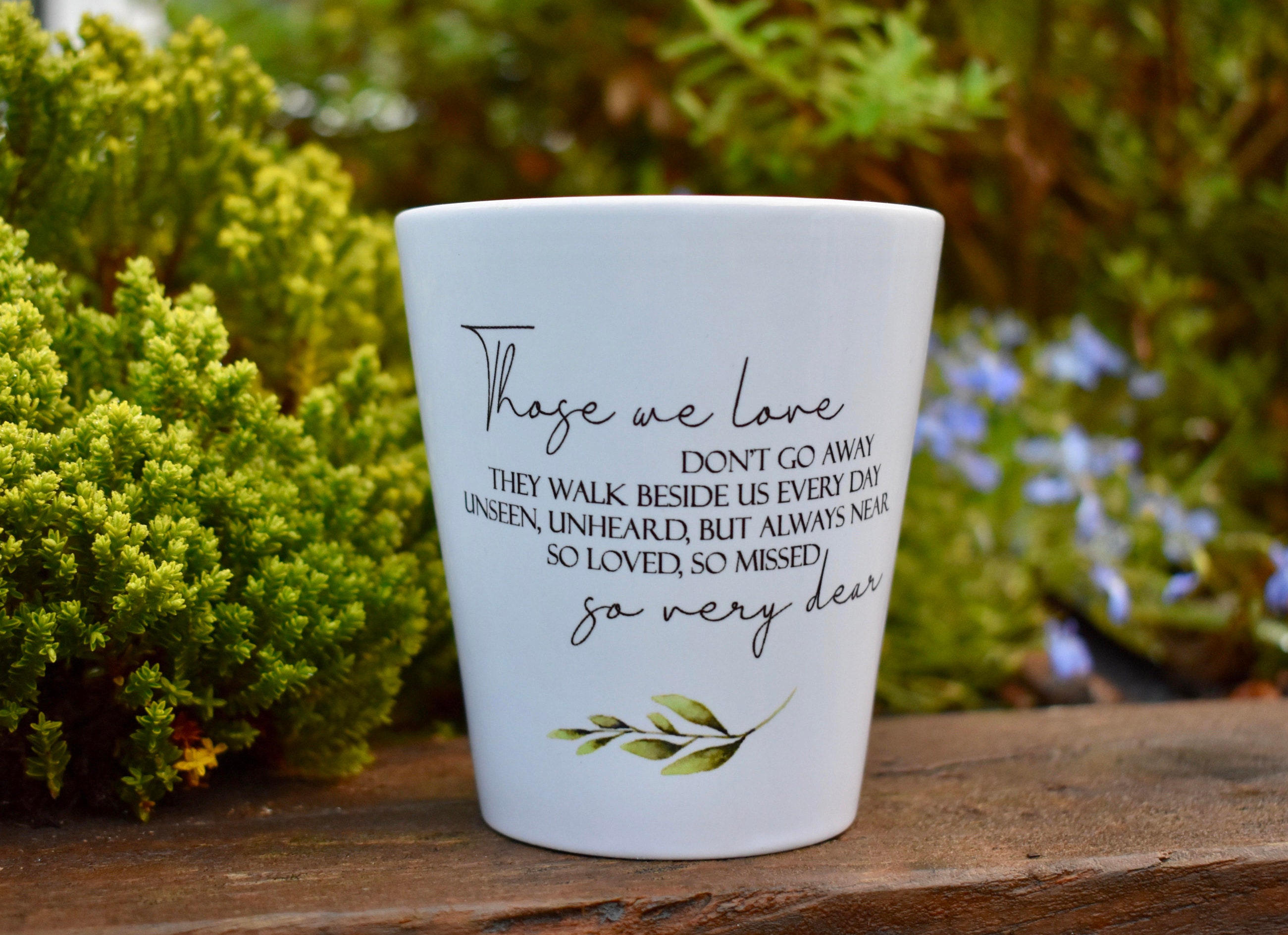 Memorial Plant Pot Memorial Gift Condolence Gift Etsy UK