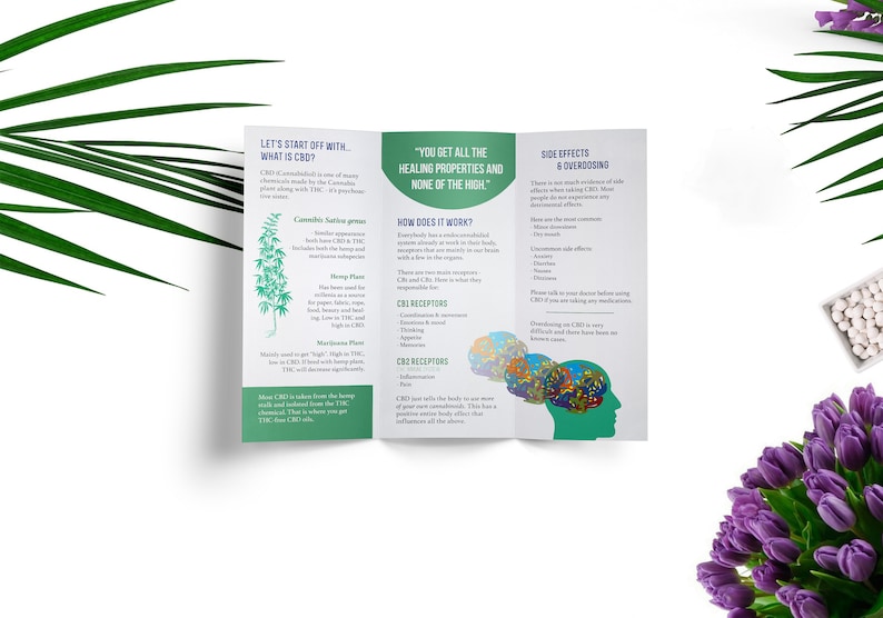 CBD Informational Trifold Brochure PRINTABLE, Electronic Brochure, Fresh Low Commercial Hemp Instructive CBD Place of work Cannabidiol Oil photo relating to Printable Tri Fold Brochures identify CBD Informational Trifold Brochure PRINTABLE, Electronic Brochure, Refreshing Very low Commercial Hemp Useful CBD Company Cannabidiol Oil