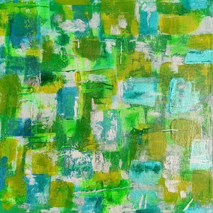 Abstract Acrylic Painting