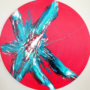 Abstract Acrylic Painting