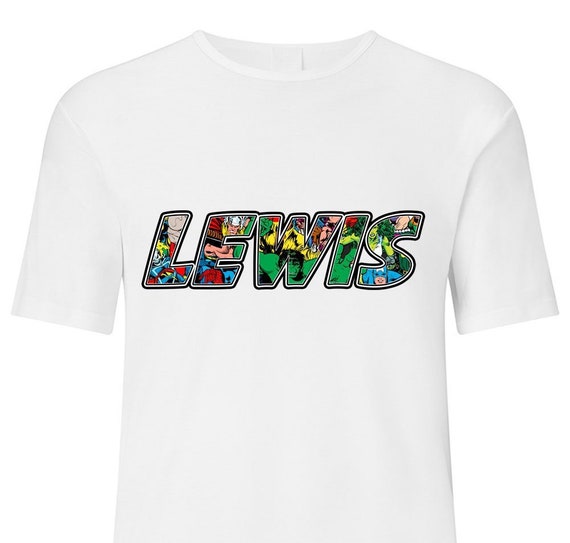 personalised avengers t shirt