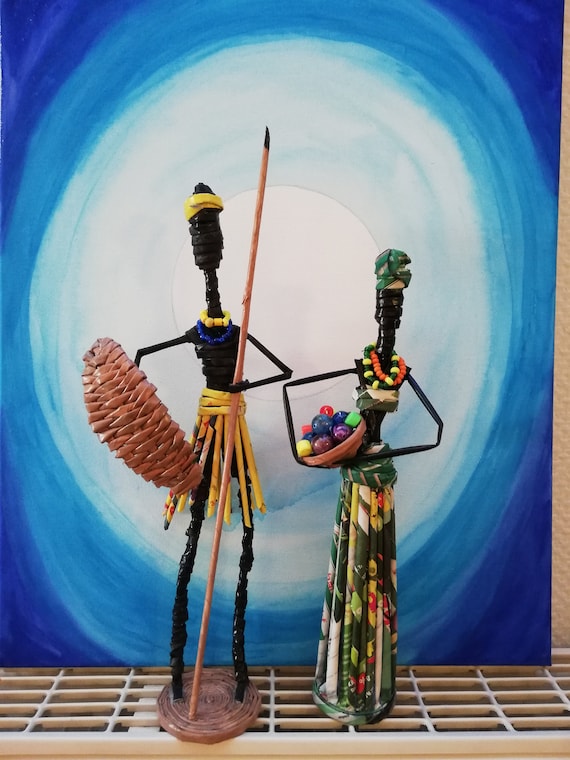 african doll painting