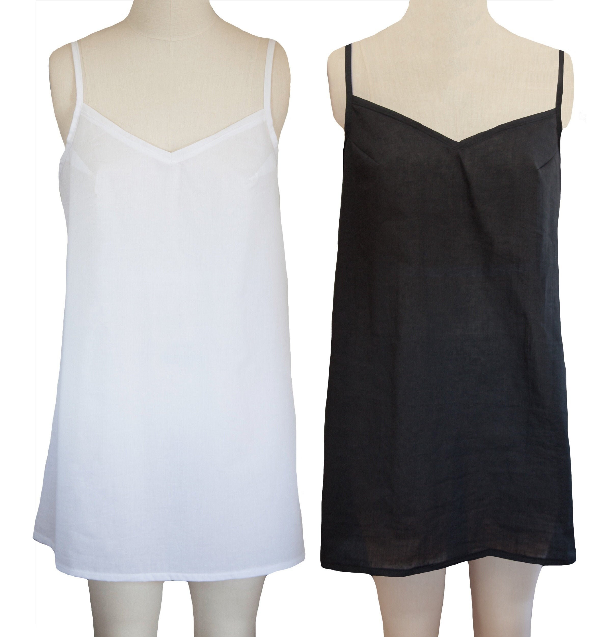 100 Cotton Lawn Slip Dress liner lining cool see through Etsy