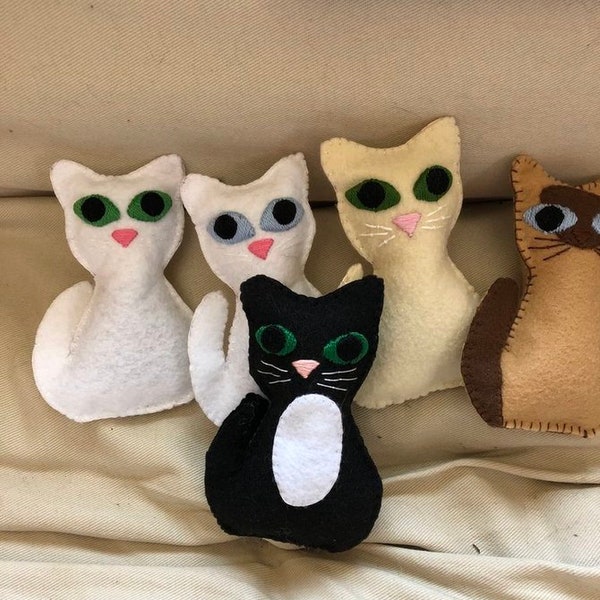 Felt Cat Toy Etsy