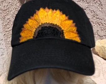 Sunflower hat, sunflower cap