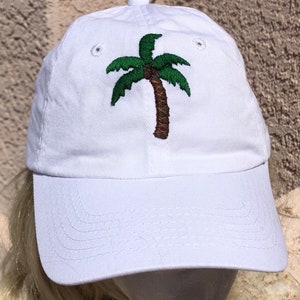 Palm tree hat, palm hat, tropical hat, beach hat, Florida hat, California hat, summer hat