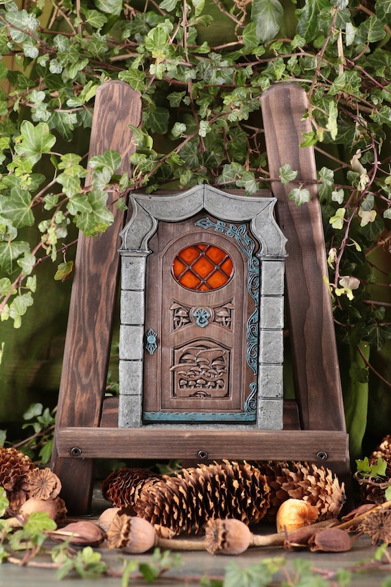 Mushroom Fairy Door - Etsy