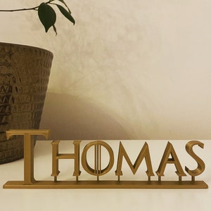 Desk Name Plate - Desk Name Plaque - Teacher Desk Sign - Graduation Gifts - Custom Desk Plaque - Custom Name Plate