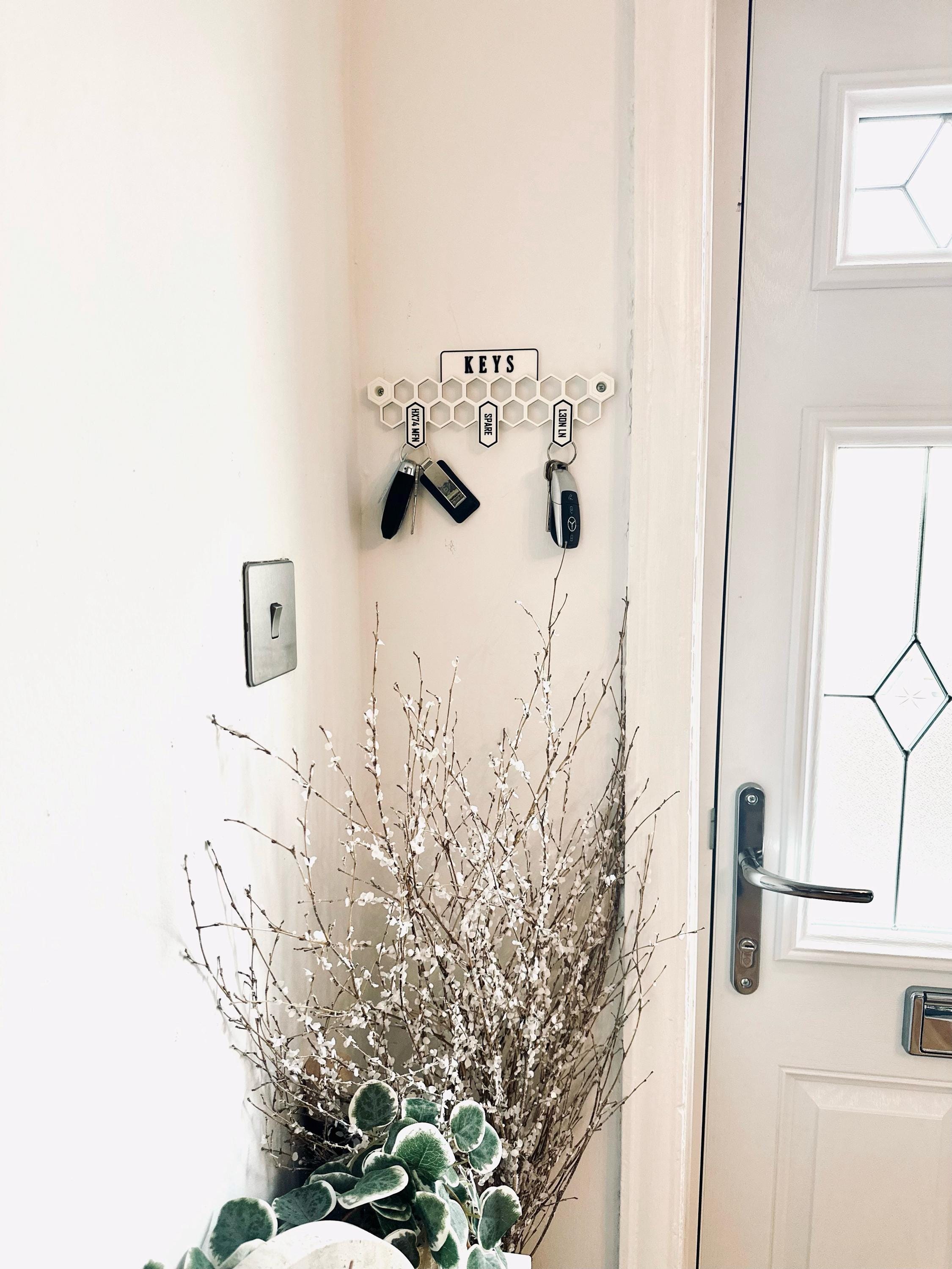 Keys Key Rack Personalised Key Holder, Key Hook Rack, Key Holder With Hooks ...