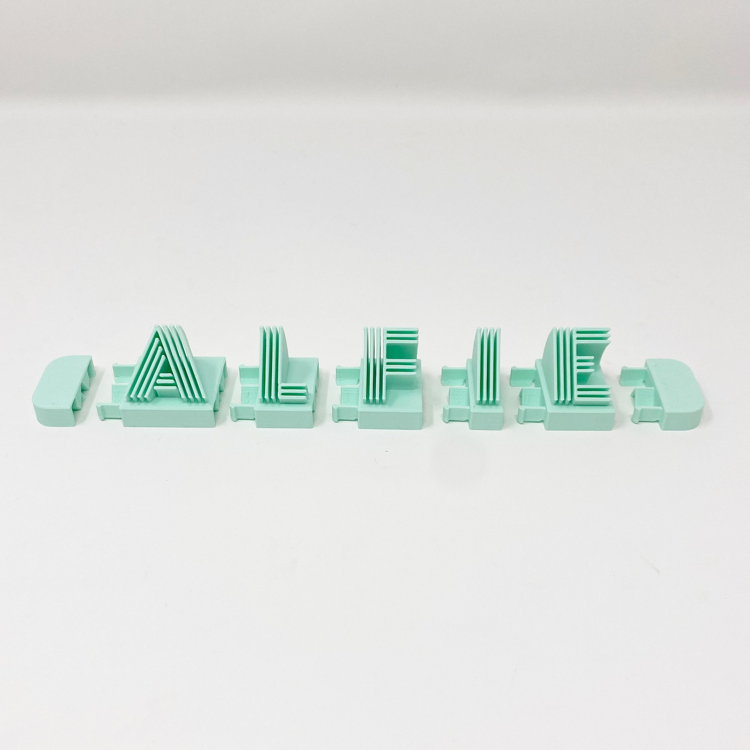 Custom Click Name Click Together Line Desk Name Plate - Desk Name Plaque - Teacher Desk ...