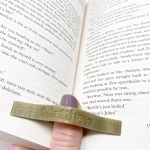 Book Page Holder - Thumb Page Holder - Book Holder - Reading Accessories - Book Accessories - Book Lovers Gift