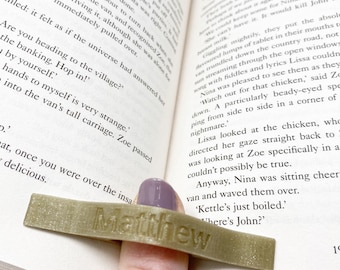 Book Page Holder - Thumb Page Holder - Book Holder - Reading Accessories - Book Accessories - Book Lovers Gift - Stocking Filler