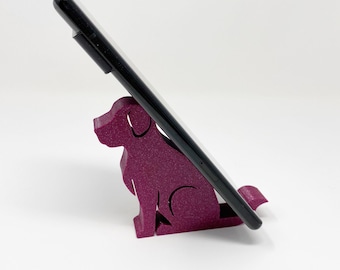 Dog Tablet stand - Dog Phone stand -  Dog iPad stand - Mobile phone stand - Dog phone holder - Dog Desk accessory - Dog phone dock