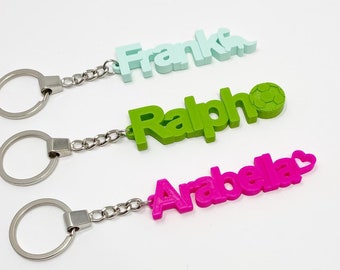 Name Keyring, School Labels, Personalised Gifts, Gifts under 5, Party Bag Filler, Name Sign, Keychain Favours, School Bag, Custom Keyring
