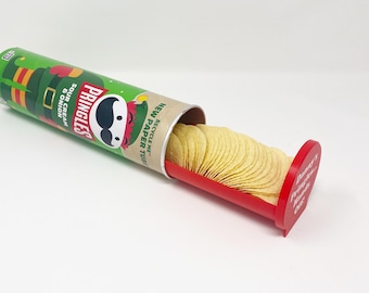 Pringles crisp holder, Bar snack holder, crisp dispenser, Pringles bowl, Pringles sleeve, Personalised BBQ snacks, Pringles snack bowl