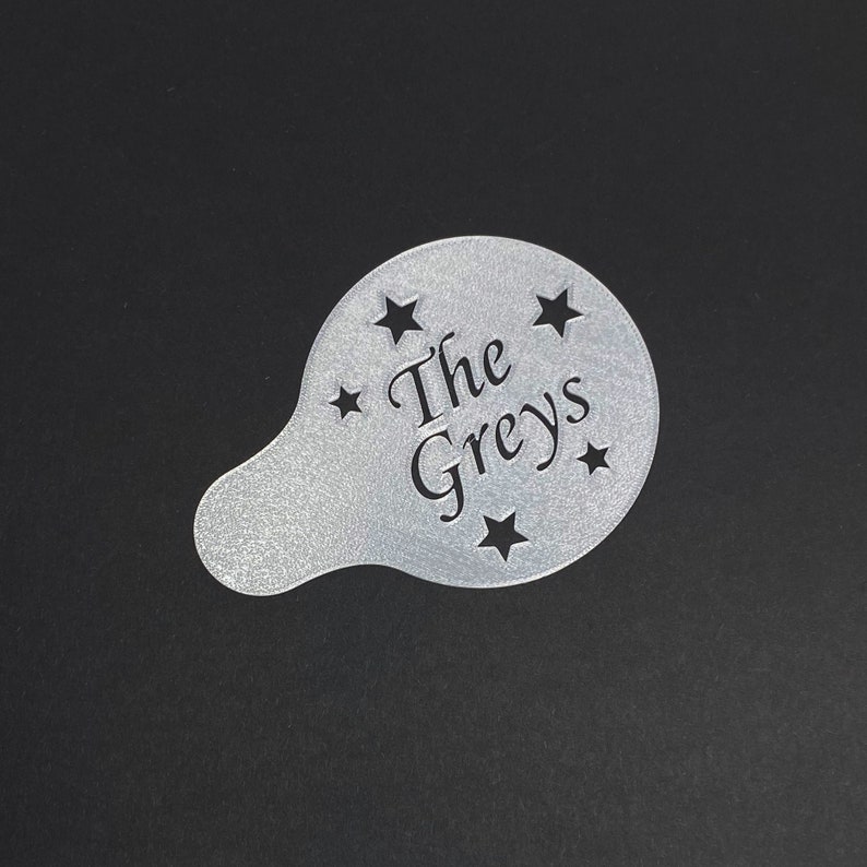 Custom Coffee Stencil Custom Stencil Christmas Stencil Etsy