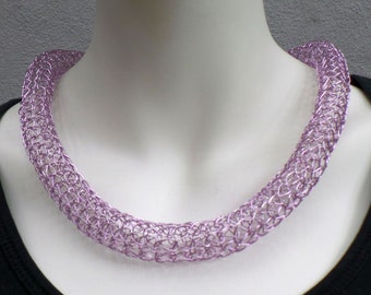 Very decorative and exclusive chain made of jewelry wire