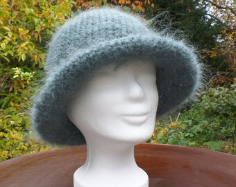 Mohair hat or hat, beautifully cuddly