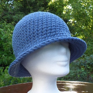 Wool hat or hat, crocheted, 100% merino wool