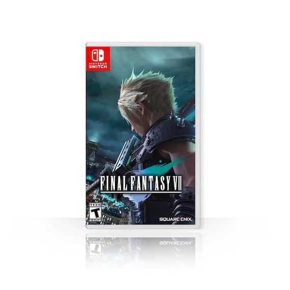 Final Fantasy Vii Nintendo Switch Game Case With Microsd Etsy