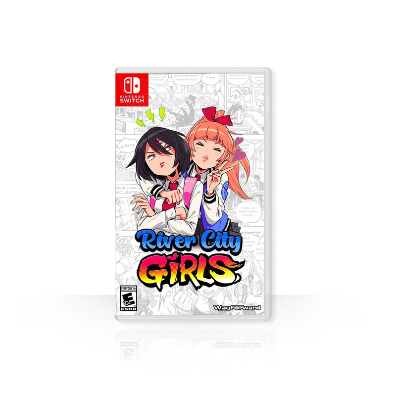 River City Girls Nintendo Switch Game Case With Microsd Card Etsy