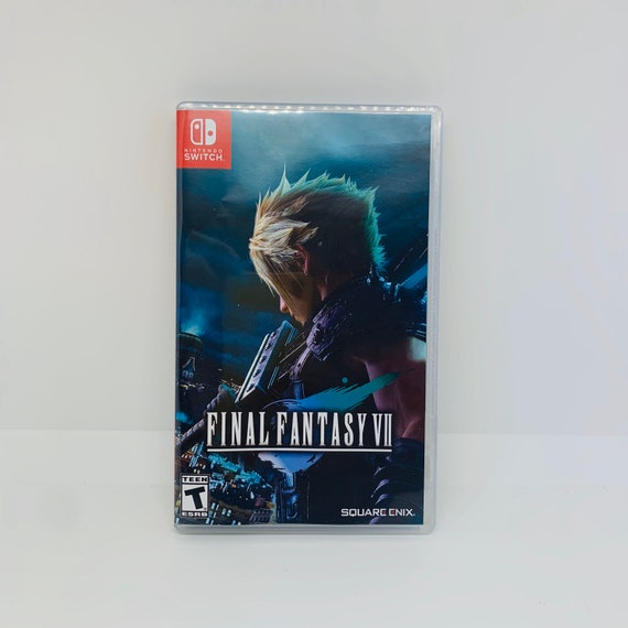 Final Fantasy Vii Nintendo Switch Game Case With Microsd Etsy Final Fantasy Vii Nintendo Switch Game Case With Microsd Etsy
