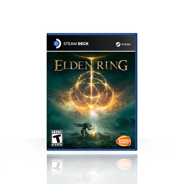 elden ring - коробка для Видеои 말 스팀 데크 с 테 데크 с картой microSD на 128 гб - игра не включена