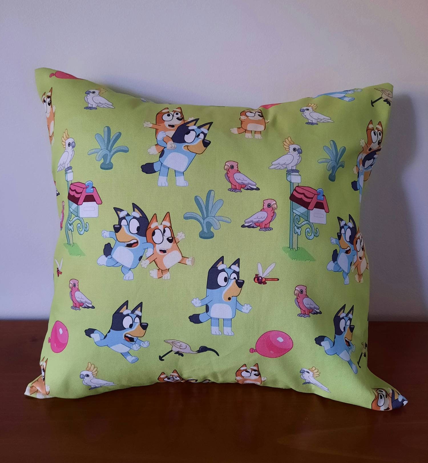 Bluey Cushion Cover/Envelope Style/Cotton Canvas/45cm x Etsy