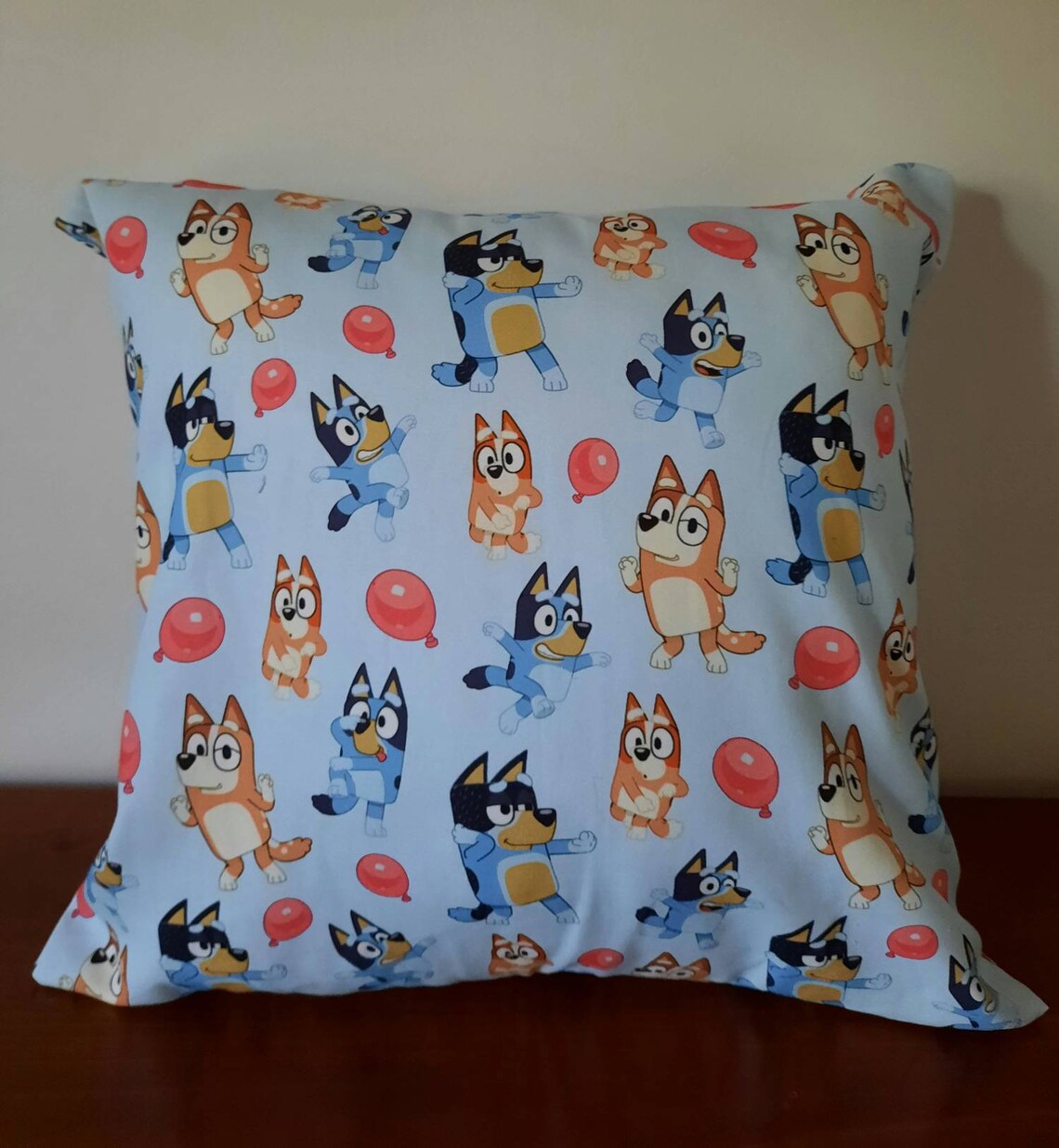 Bluey Cushion Cover/Envelope Style/Cotton Canvas/45cm x Etsy