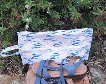 Shoe Bag/Travel Bag/Knitting Bag/Carry Handle/Jocelyn Proust/Tasmanian Blue Gum