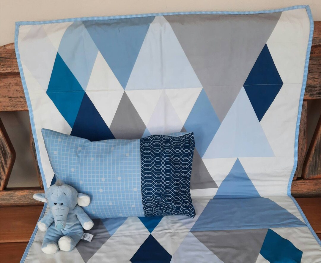 Cot Quilt Set/toddler Pillowcase/pillow/baby on Trend/92cm X Etsy