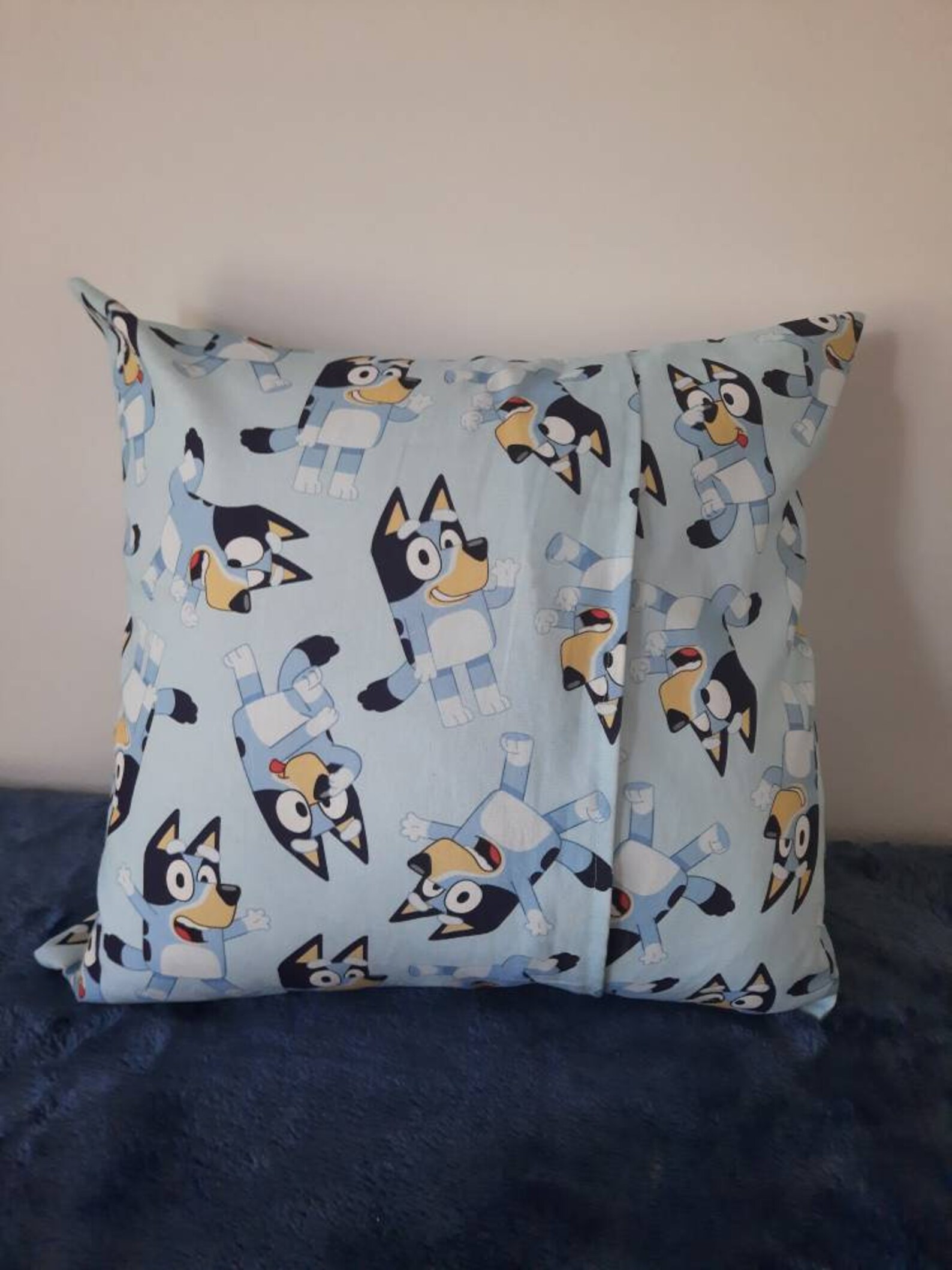 Bluey Cushion Cover/Envelope Style/Cotton Canvas/45cm x Etsy