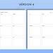 Year at a Glance on 2 Pages Yearly Overview Printable Yearly - Etsy